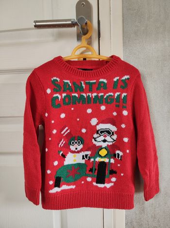 Pull de Noël garçon 3/4 ans