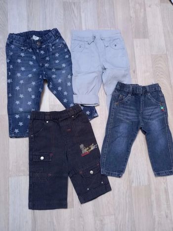 Lot de 4 pantalons