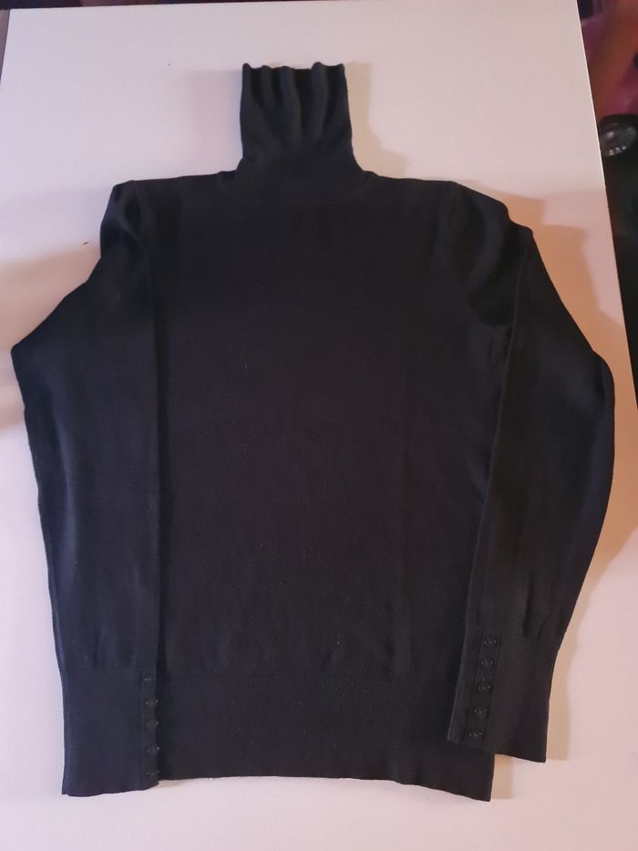Pull à col roulé