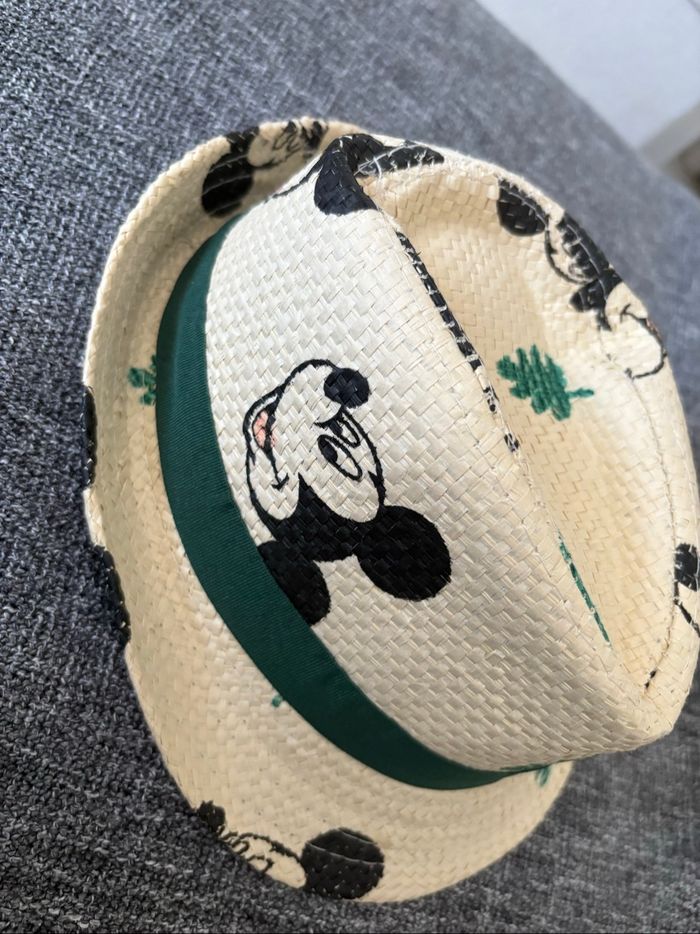 Chapeau paille Mickey - photo numéro 2
