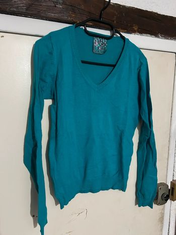 Pull fin col V, Cache Cache - 36/S