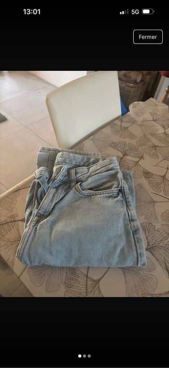 Jean bleu clair celio taille m