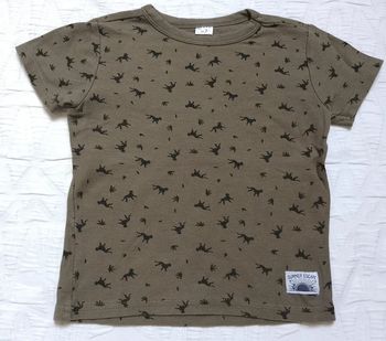 Zeeman t-shirt manches courtes kaki