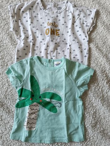 Lot de 2 tee shirts