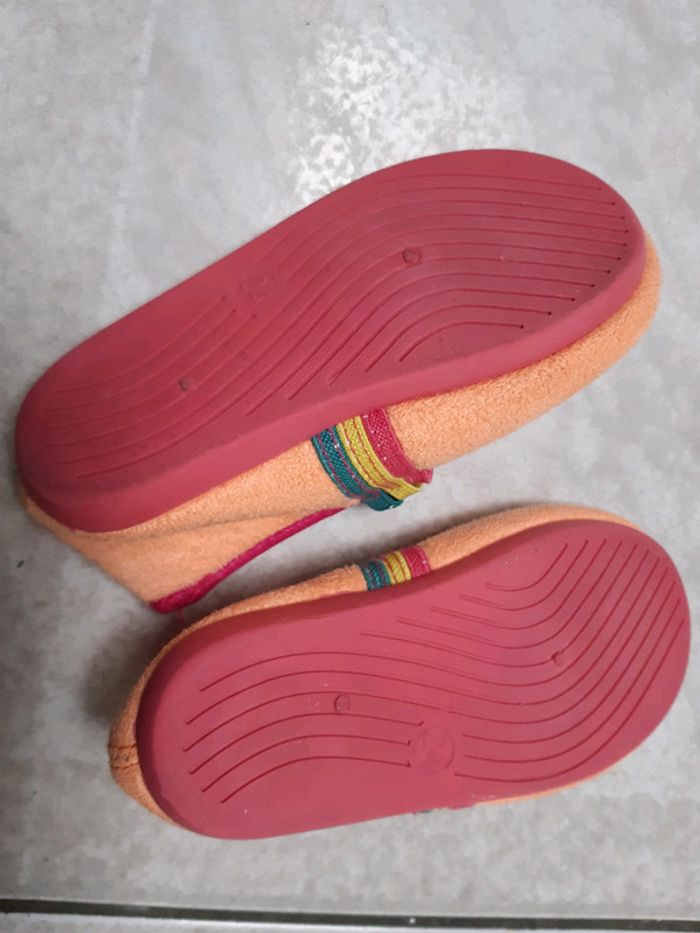 Chaussons ballerines multicolore enfant fille 24 été - photo numéro 2