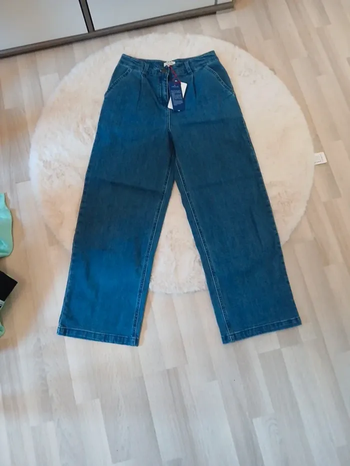 jeans fille 14 ans Cyrillus neuf - photo numéro 2