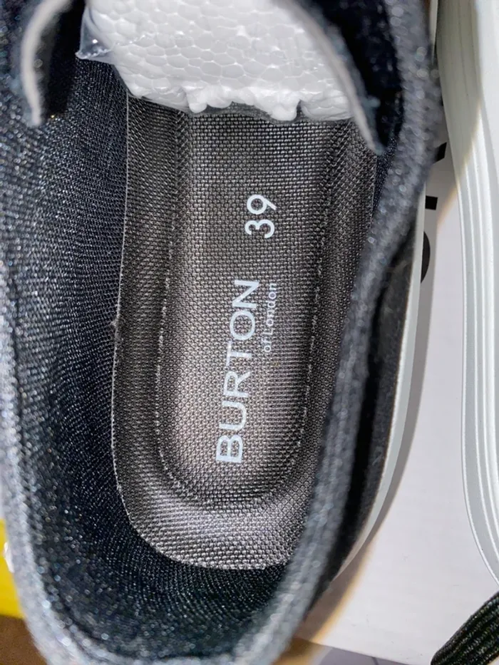 Basket noir 39 Burton of London - photo numéro 3