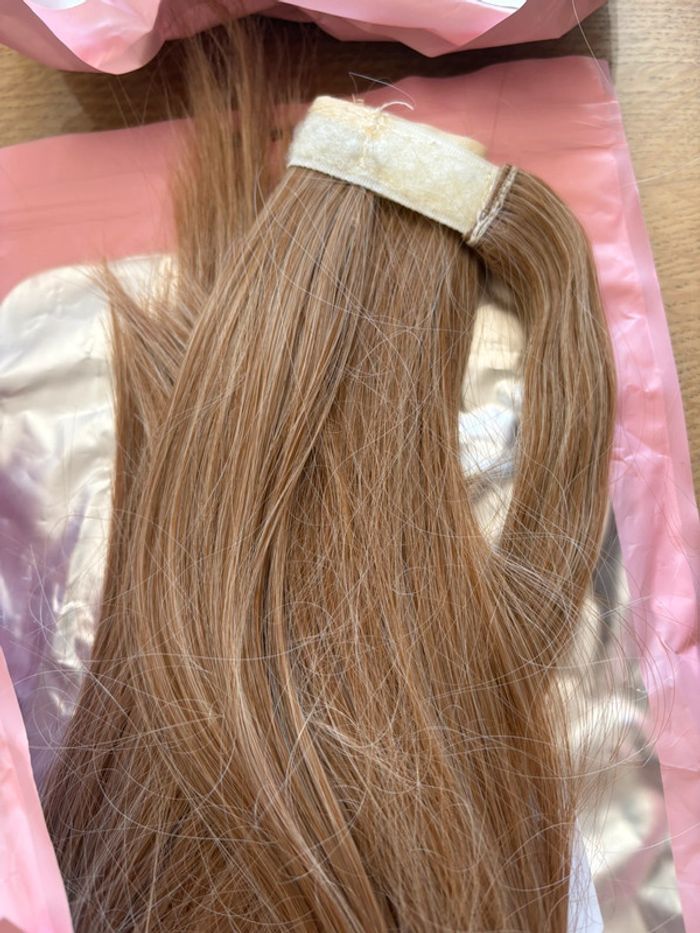 Lot extension cheveux / pince chignon cheveux neuf - photo numéro 5