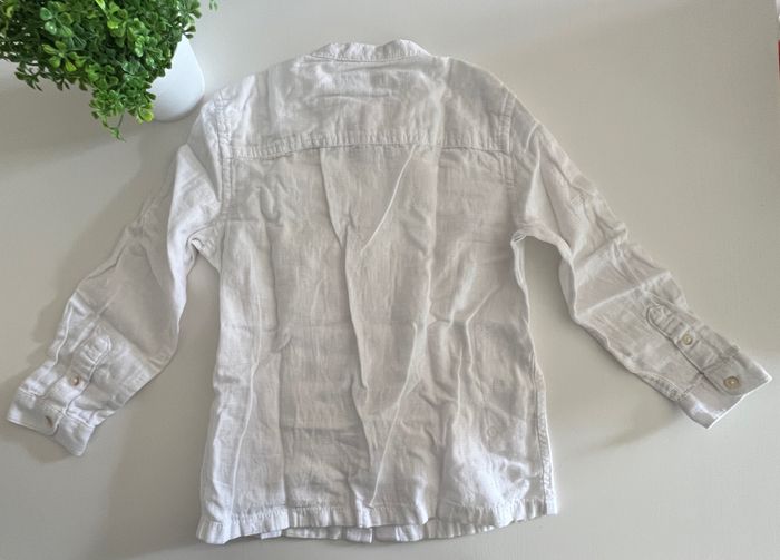 Chemise blanche manches longues