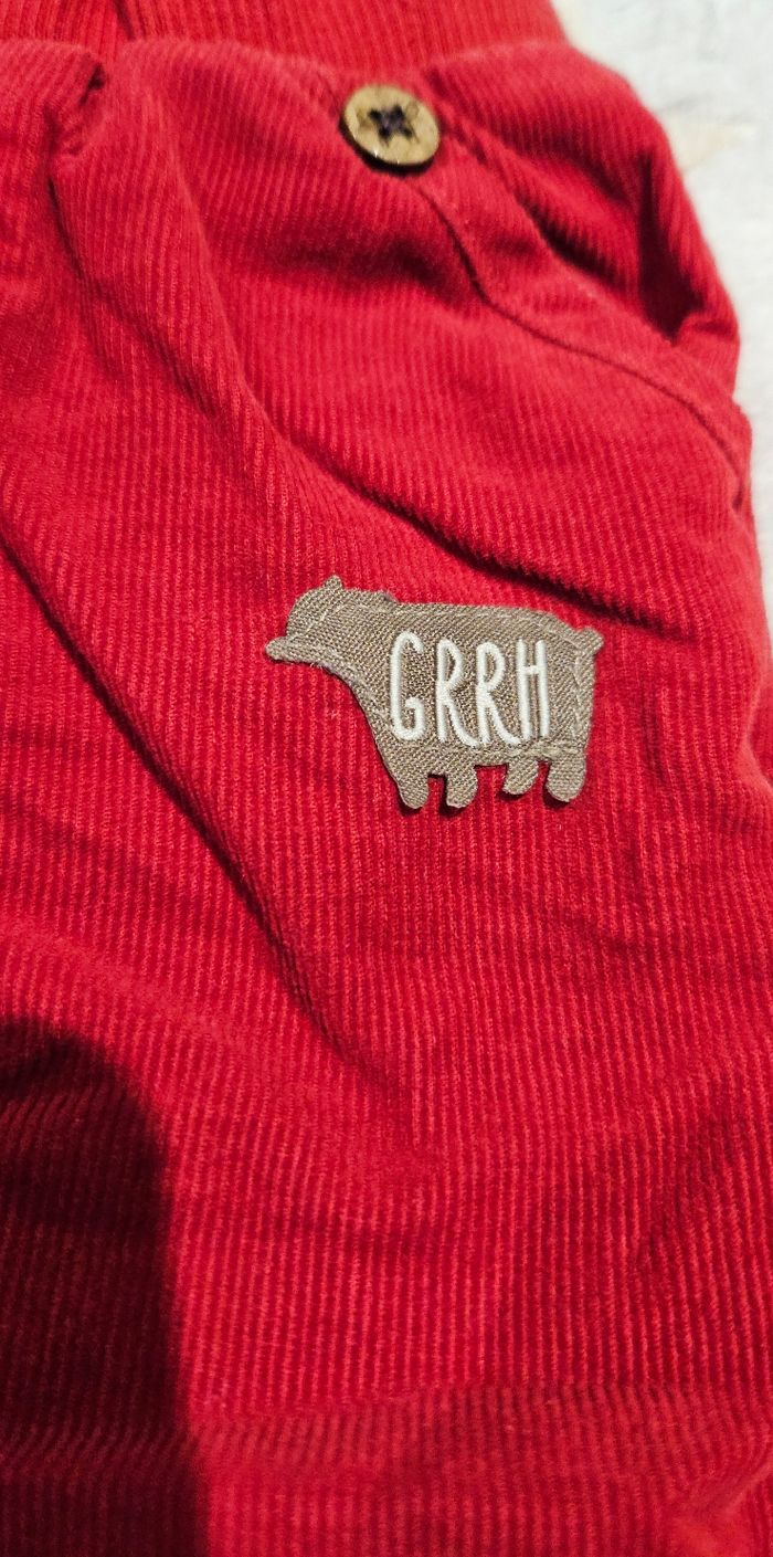 Pantalon rouge - photo numéro 3