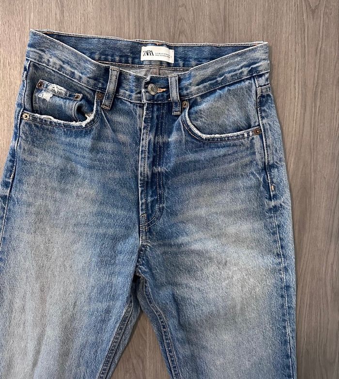 Jean zara bleu femme - photo numéro 2
