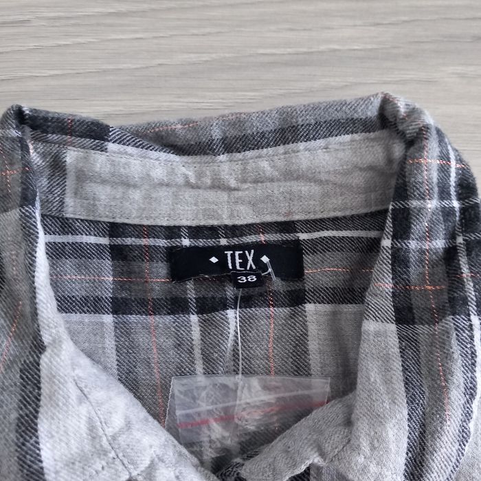 Chemise femme à manches longues à carreaux Tex taille 38 - photo numéro 2