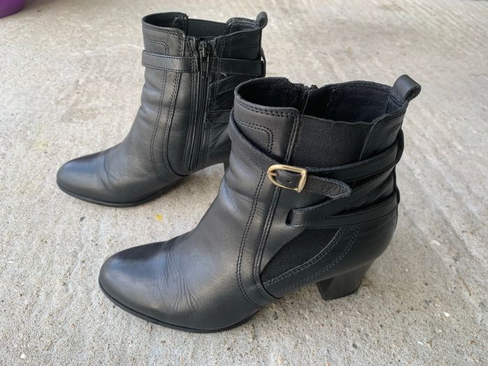 Bottines noires femme - photo numéro 2