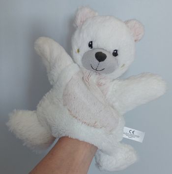 Doudou marionnette Ours - Simba Toys 