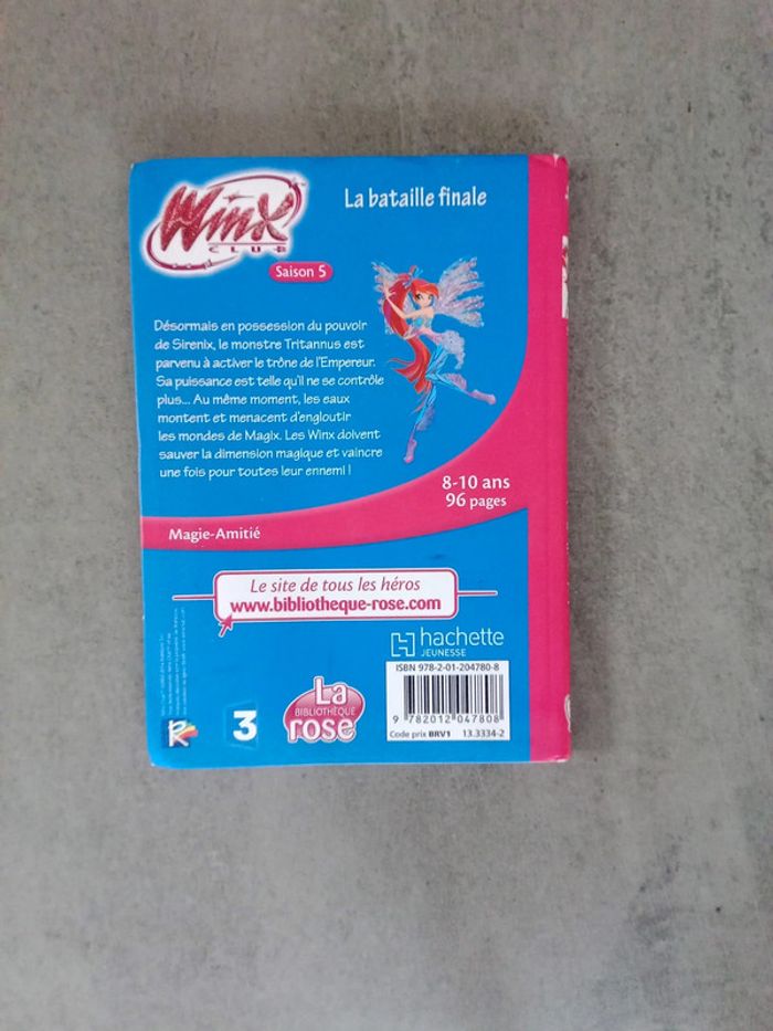 Livre enfant - Winx Club - La bataille finale - photo numéro 2