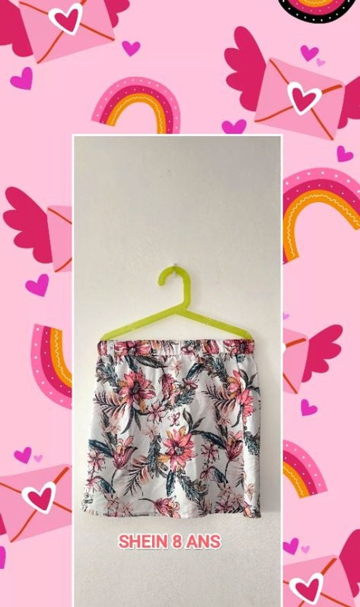 Jolie jupe Shein taille 8 ans Impeccable #dilo2103fille8ans