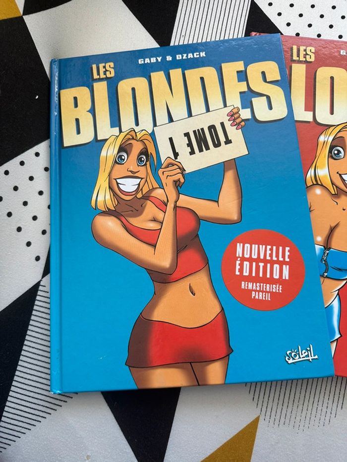 BD les blondes tome 1/2/3 - photo numéro 2
