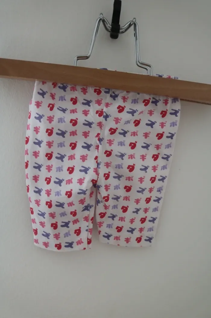 Ensemble été haut Au bisou et legging sans marque 1 mois - photo numéro 4