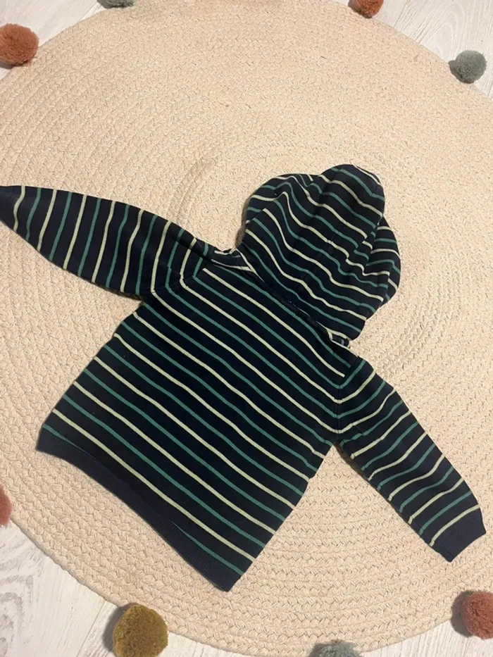 Pull à capuche sergent major 86 cm - photo numéro 2