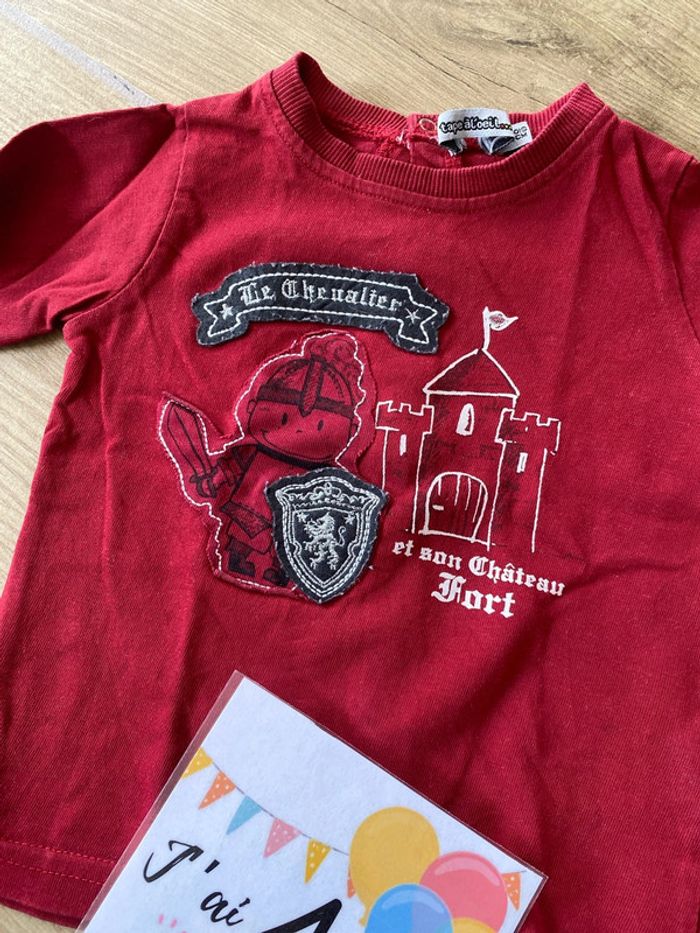 Tee-shirts manche longue 12 mois Tape a l’œil - photo numéro 2
