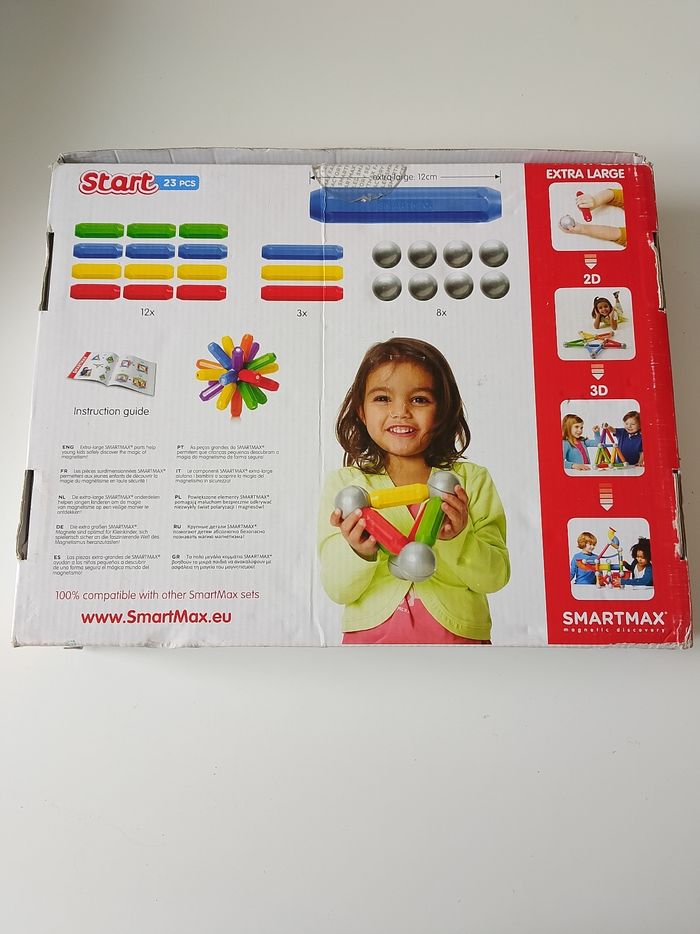 Smartmax magnetic's discovery 23 pieces complet - photo numéro 2