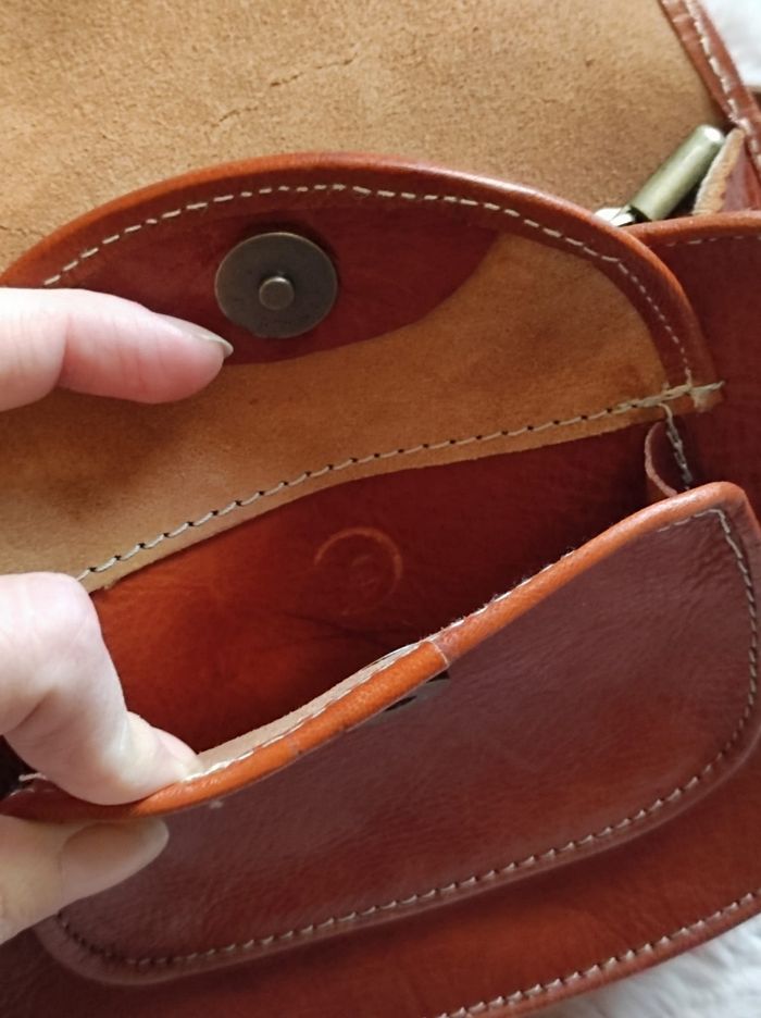 Sac bandoulière en cuir - photo numéro 5