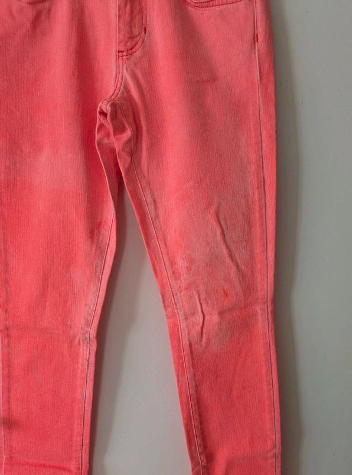 Jeans skinny corail fluo femme - Comptoir des Cotonniers - 38 - photo numéro 5