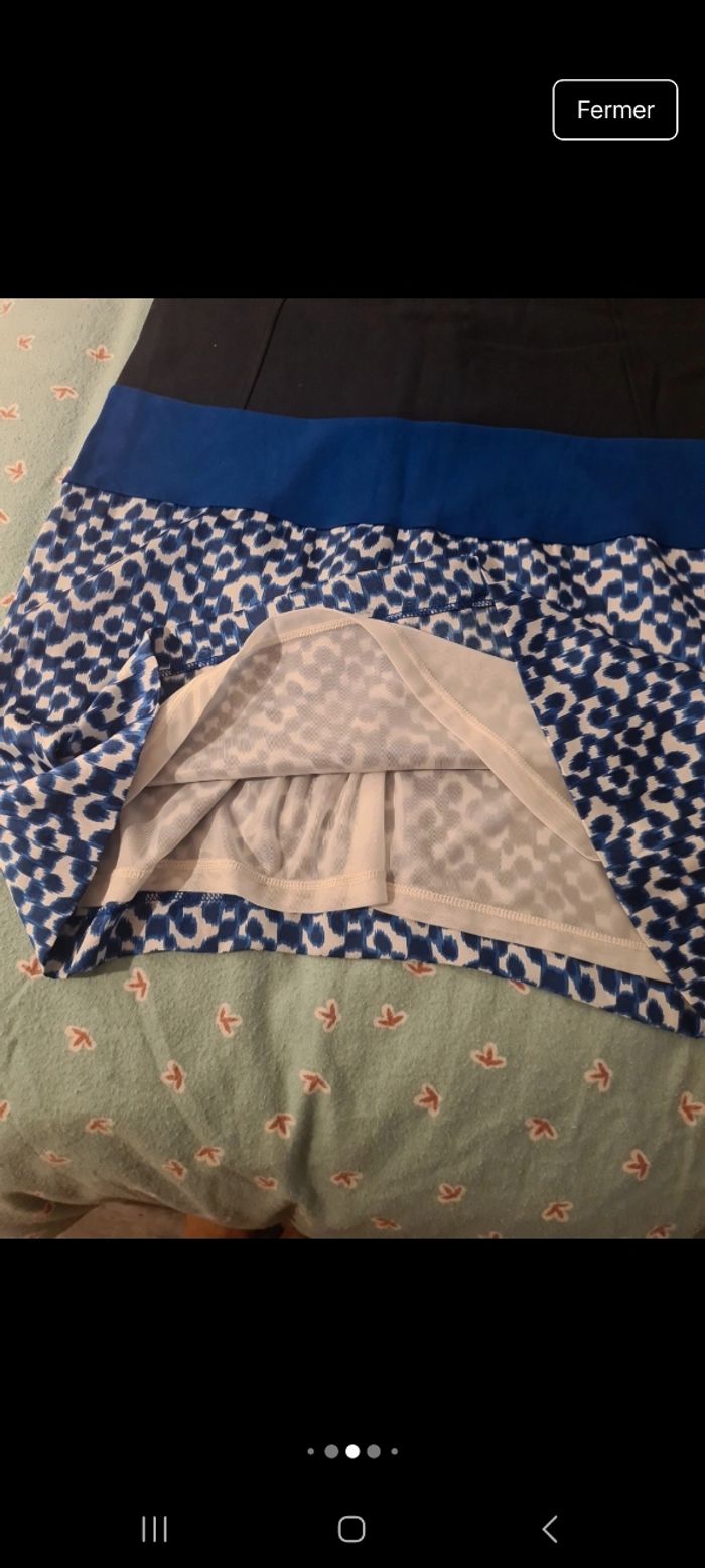 Robe 3 tons de bleu de chez mangot - photo numéro 3