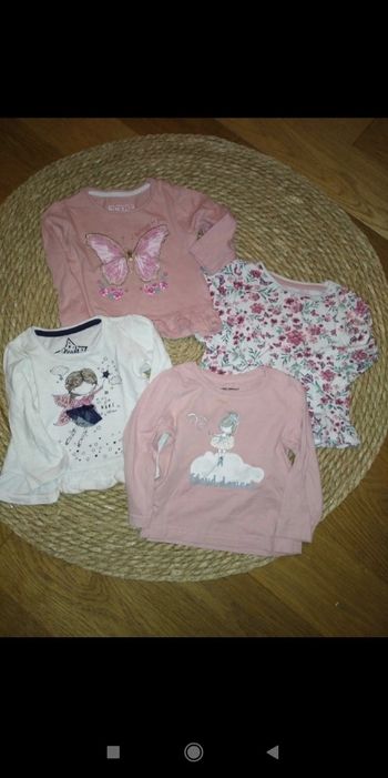 4 hauts 80 cm Primark