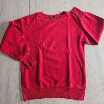 Sweat rouge - Bershka - Taille XS