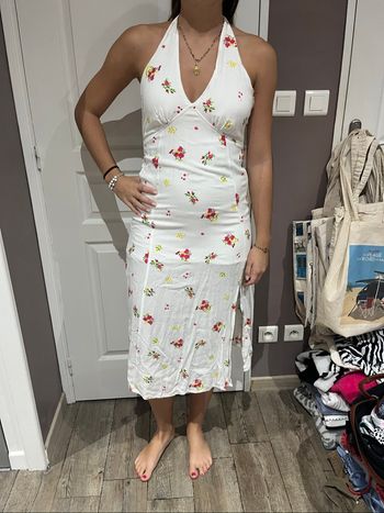 Robe longue dos nu