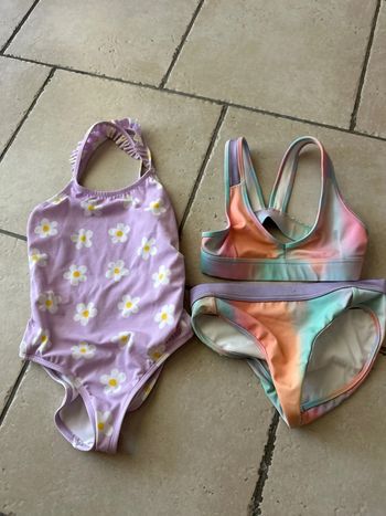 Mot 2 maillots de bain 8 ans