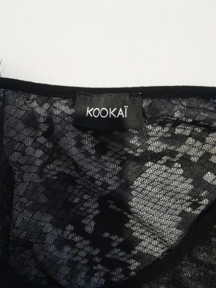 Top kookai avec voile taille 38 - photo numéro 3