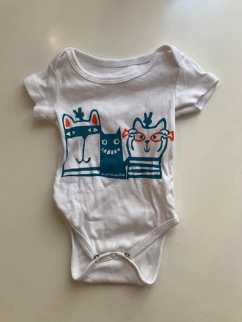 Body manches courtes 1 mois Du pareil au même