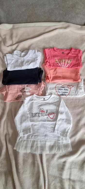 Lot 7 tee-shirts 3mois