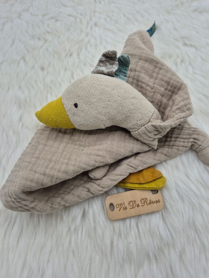Doudou plat lange Oie Olga Moulin Roty - photo numéro 2