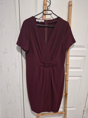 Magnifique robe bordeau - Gérard Darel - Taille XL 42