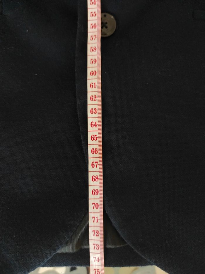 Veste blazer costume bleu marine Zara man - photo numéro 10