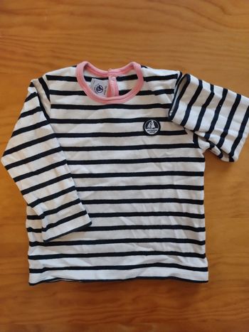 Pull fin fille 18 mois Petit Bateau