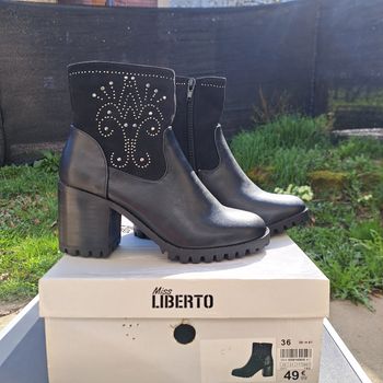 Bottines noir Liberto