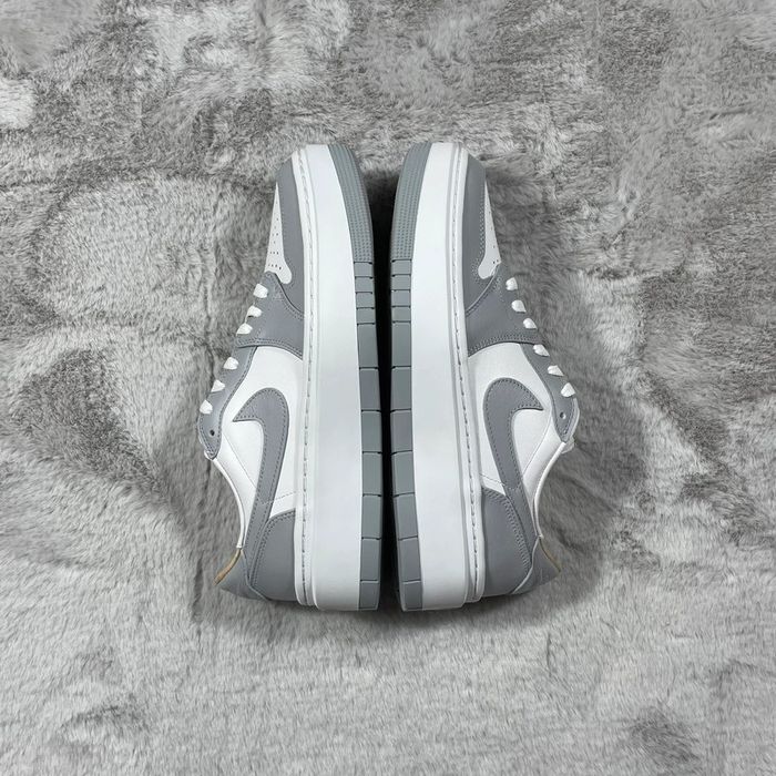 Nike Air Jordan 1 Elevate Low « White Wolf Grey White » pointure 43 - photo numéro 8