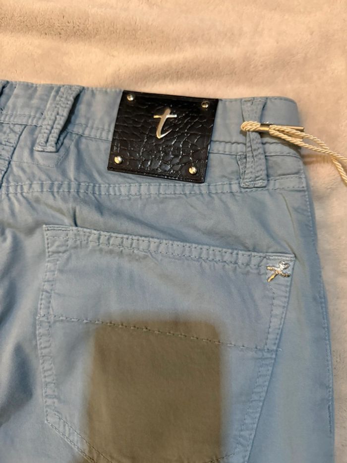 Tramarossa - Jean d'été slim, Bleu ciel, taille 32 - photo numéro 9