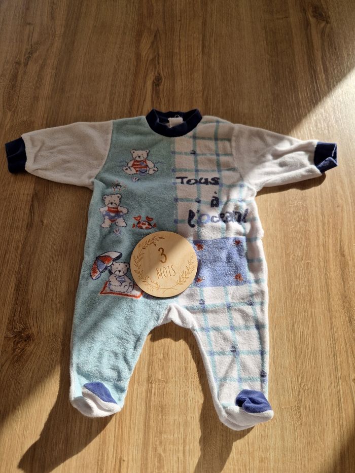 Pyjama Petit Bateau - Taille 3 mois