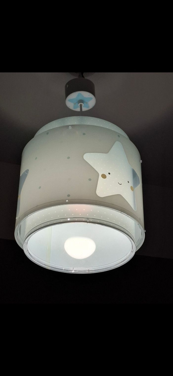 Lampe chevet et lustre enfant - photo numéro 3