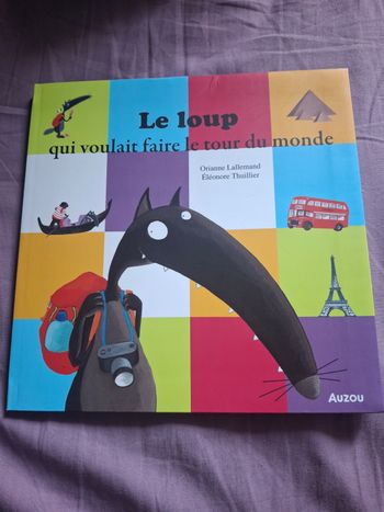 Livre "Le loup qui voulait faire le tour du monde"