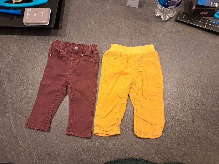 Lot pantalon