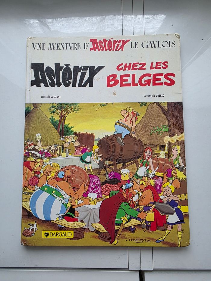 BD Asterix chez les Belges
