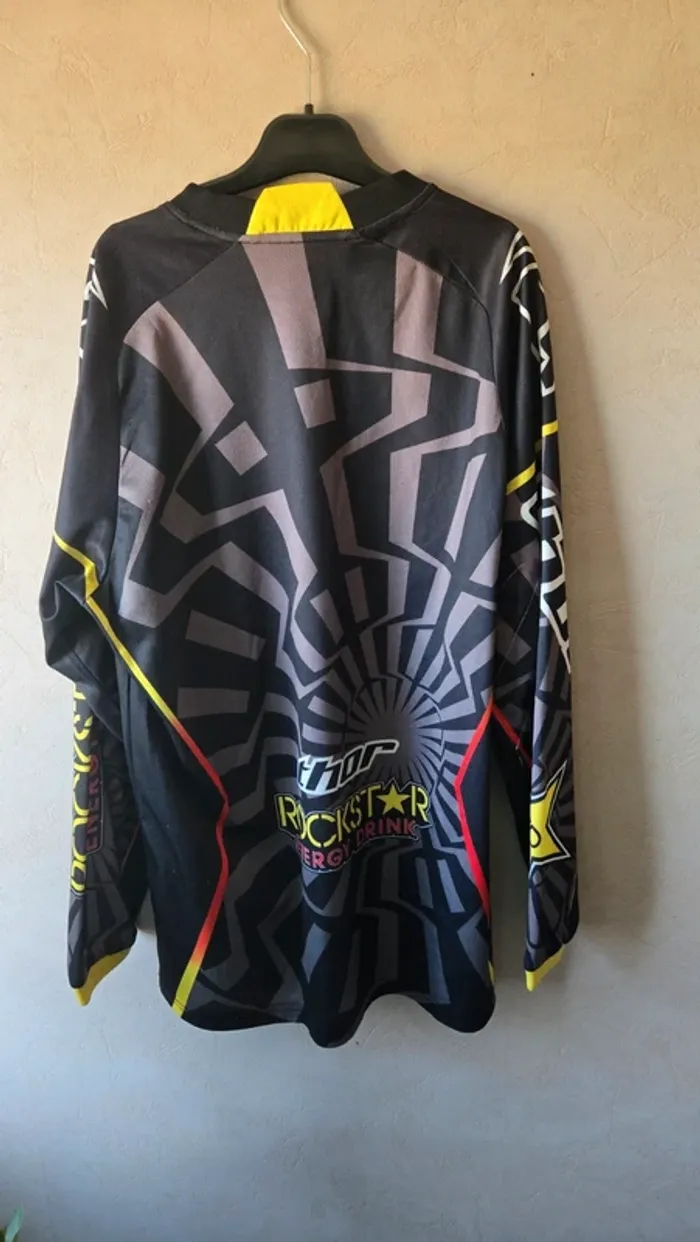 Maillot motocross THOR x Rockstar Energy – Taille S - photo numéro 4