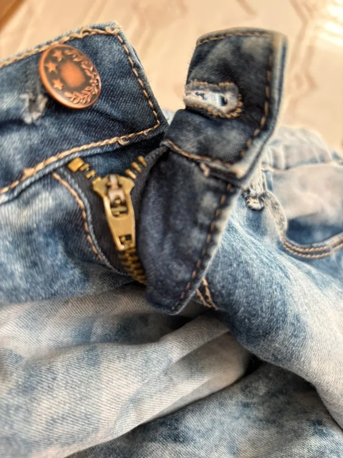Jean délavé bleu Tally Weijl – vintage 2010s, taille 42, rétro vintage esprit Y2K - photo numéro 5