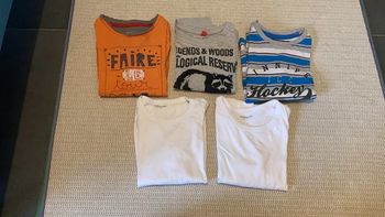 Lot tee-shirts manches longues